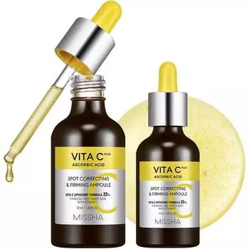 Missha Vita C Plus Blemish C Firming Ampoule 20 мл + 15 мл Набор корейской косметики