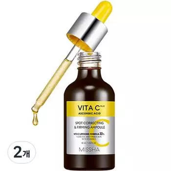 Missha Vita C Plus Blemish C Firming Ampoule, 40 мл, 2 шт.