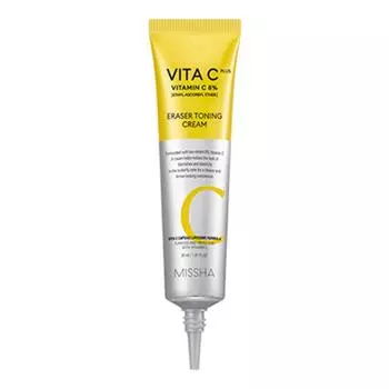 Missha VitaC Plus Eraser Тонизирующий крем, 30 мл, 1 шт.