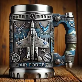 Missile Cups Mugs Resin Handicrafts Ornaments Home Courtyard DesignMissile Cups Military Design Missile Cup Model A