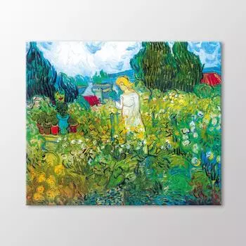 Миссис Гаше в саду, 1890 г. Живопись