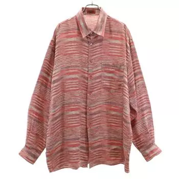 Missoni made in Italy Long sleeve shirt 52 Red series Men s Used