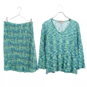 Missoni made in Italy Overall handle Long sleeve Skirt suit Setup 46/44 Women Used