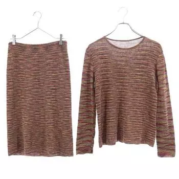 Missoni made in Italy Overall handle Long sleeve Skirt suit Setup 44/42 Women Used