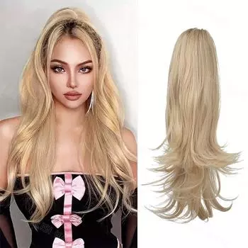 MISSQUEEN SPonytail синтетический коготь хвостик наращивание парика элегантный натуральный парик для женщин ежедневное использование аксессуары для волос 35cm