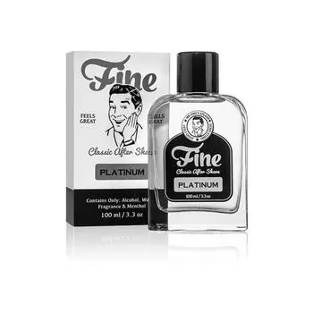 Мистер. Лосьон после бритья Fine Aftershave Platinum, 100 мл, 1 шт.