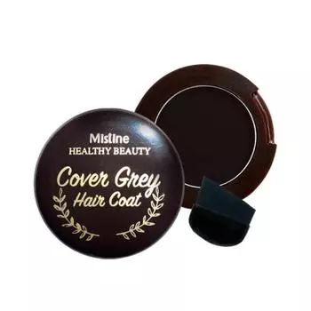 Mistine Healthy Beauty Cover Серое пальто для волос 3,6 г. #Черно-коричневый 3.6 g. коричневый
