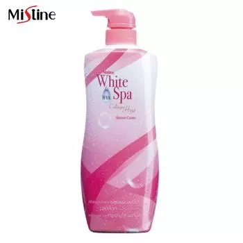 Mistine White Spa Коллагеновый крем для душа HYA 500 мл 12399 - Тайский 500 ml розовый