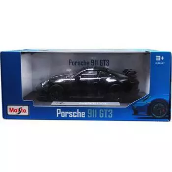 Мисто 1:18 Porsche 911 GT3 Premier Diecast, Черный, популярные корейские игрушки, популярные корейские игрушки