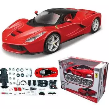 Мисто Ассамблея 1:24 Ferrari LaFerrari DIY, Красный, популярные корейские игрушки, популярные корейские игрушки