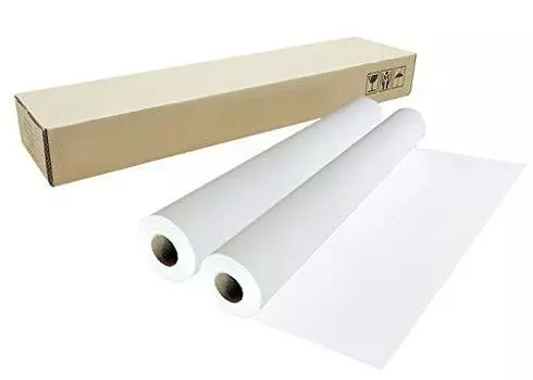 mita Inkjet Roll Paper Thick Matte Coated Paper Width 610mm x Length 30m Thickness 2 pieces (A1 Nobi) 0.185mm