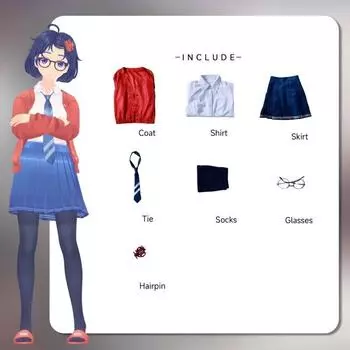 Мита Мисиде Косплей Сценический Костюм Хэллоуин Вечеринка Платье Персонажа Игры Подарок Вверх Blue Mita,L