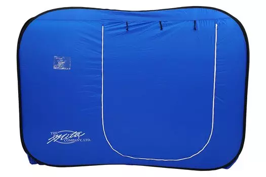 MITA Quick Shelter L Size Retardant Простая установка Компактная палатка для хранения в помещении QUICK SHELTER Flame Retardant Светло-голубой [Огнестойкость] светло-синий