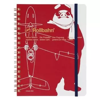 Mitaka Ghibli Museum limited L with Rollbahn pocket memo [Porco Rosso]