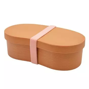 Mitani Yamanaka Lacquerware Yamanaka Lacquer Bento Box Lunch Box Single Tier Antibacterial 550ml Microwave Safe Dishwasher Safe Wappa Style Hango