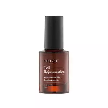 MITO ON Cell Rejuvenation 10% ниацинамидная загрузочная ампула 30 мл
