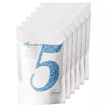 MITOMO Domestic Charcoal Moisturizing Care Facial Essence Mask 5 шт. x6 упаковка 30 масок для ухода за порами [HSSA00505-C-3x006]