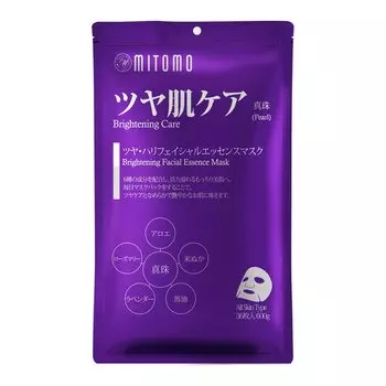 MITOMO Сделано в Японии Shiny Skin Care Beauty Sheet Skin Care Moisture Mask Pack Mask/36 шт./сыворотка/красота [MTSA00101-E-2]