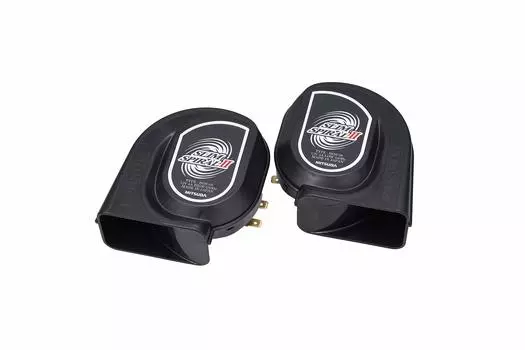 MITSUBA Slim Spiral 2 Horn Black [Клаксон] [Номер модели] HOS-08B w99.8h99.2d41.5(мм) чёрный