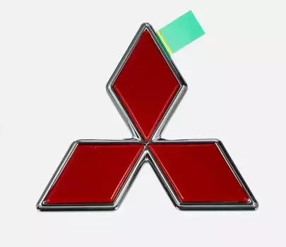 MITSUBISHI 3000GT VR-4 3000 GTR 1991-1999 Red Front Emblem Budge JDM OEM RARE