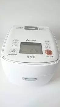 Mitsubishi Electric IH Jar рисоварка Bincho угольная плита чашки чисто белый 3.5 NJ-SE066-W