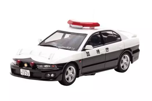 Mitsubishi Galant 2002 Metropolitan Police Department Expressway Road Police Force Vehicle Completed Product H7430210 RAI S 1/43 VR-4 (EC5A) (скорость