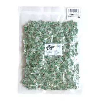 Mitsubishi Gas Chemical Food Oxygen Absorber Ageless Instant Effect S Type 40 мм x 40 мм 200 штук S-50