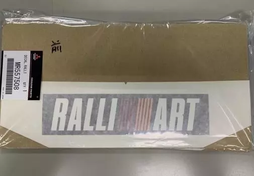 MITSUBISHI Genuine Lancer Evo 6 CP9A Front Bumper TME Stripe Pack Decal MR557508