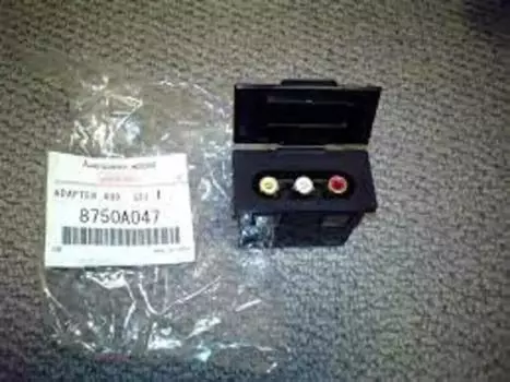 MITSUBISHI Genuine OEM RVR OUTLANDER ADAPTER AUDIO & VIDEO