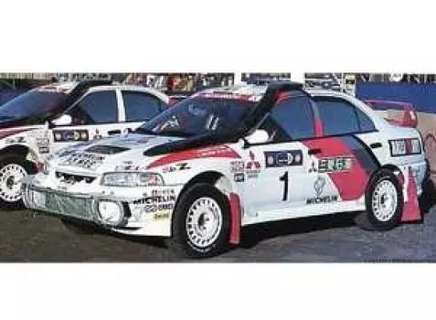 Mitsubishi Lancer Evolution IV 1997 Сафари Ралли белый