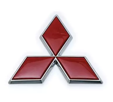 Mitsubishi MR108682 Lancer TOMMI MAKINEN Rear Red Mark Emblem Badge OEM Genuine