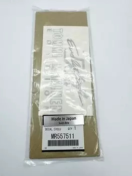 Mitsubishi MR557511 Rear EVO VI Tommi Makinen Edition Decal 6.5 OEM Genuine