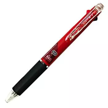 Mitsubishi Pencil 3 Color Ballpoint Pen Jet Stream Red Easy to Write SXE3400051P15 0.5