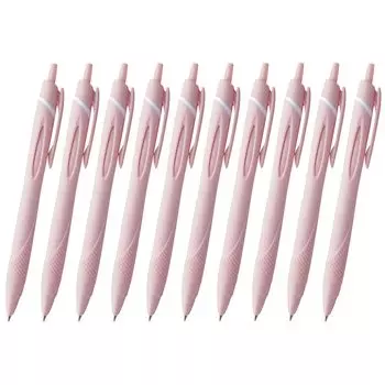 Mitsubishi Pencil Ballpoint Pen Jet Stream 10 Pieces Soft Pink Easy to Write 10P Oil-based 0.7 SXN15007.66