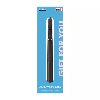 Mitsubishi Pencil Ballpoint Pen Jet Stream Edge Limited Gift Package Black SXN1003282422 Oil-Based 0.28