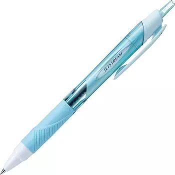 Mitsubishi Pencil Ballpoint Pen Jet Stream Sky Blue Easy to Write Oil-Based 0.38 SXN-150-38.48