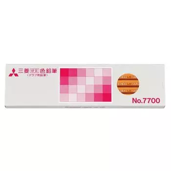 Mitsubishi Pencil цветной карандаш твердый цветной карандаш оранжевый K77004