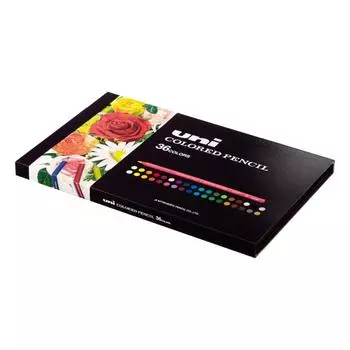 Mitsubishi Pencil Colored Pencil Unicolor 36 Colors UC36CN