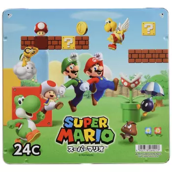 Mitsubishi Pencil цветной карандаш Super Mario 880 24 цвета K88024CSMS5