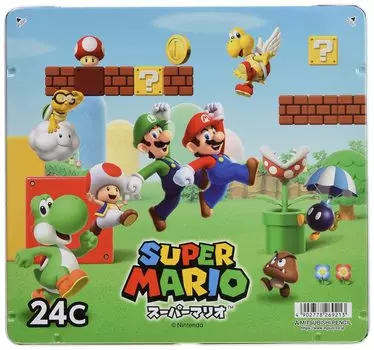 Mitsubishi Pencil цветной карандаш Super Mario 880 24 цвета K88024CSMS5 золотой