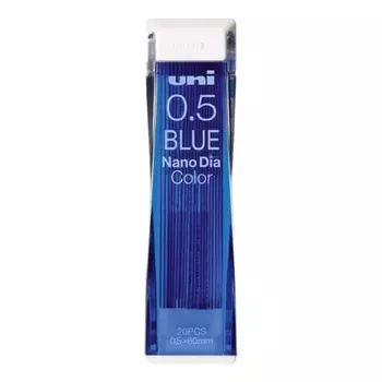 Mitsubishi Pencil Erasable Color Lead Nano Diamond Color 0.5 Blue 10 Pieces U05202NDC.33