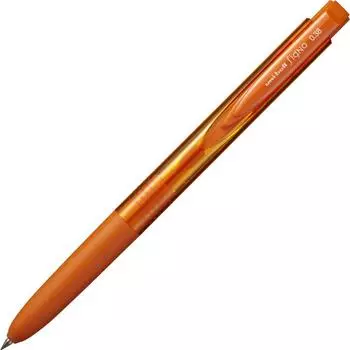 Mitsubishi Pencil Gel Ballpoint Pen Signo RT1 Orange 10 pieces 0.38 UMN15538.4