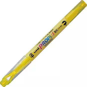 Mitsubishi Pencil Highlighter Propass Window PUS102T.2 Yellow 10 pieces