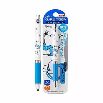 [Карандаш Mitsubishi] Kurtoga Disney с резиновой ручкой Винни Пух M5-856DS1P.PHB