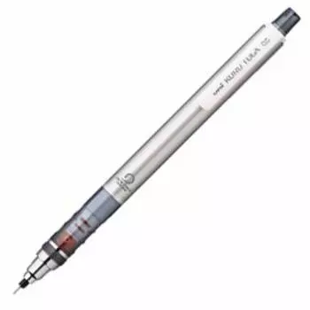 Mitsubishi Pencil Kurtoga Standard Model Silver Shaft Silver Set of 10 Color 0.5mm