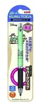 Mitsubishi Pencil Limited Edition Mechanical Pencil Kurutoga Advance Chip Dale Disney M5856 0.5mm [CD Run] &