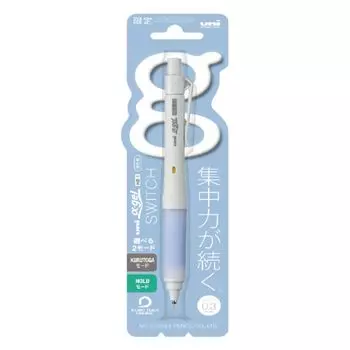 Mitsubishi Pencil Mechanical Pencil Alpha Gel Switch Limited Pastel Blue 0.3 M31009GG1P.PB пастельные голубой