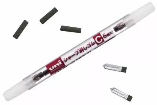 Mitsubishi Pencil Mechanical Pencil Eraser C of Back Order Product SKC [Set 10]