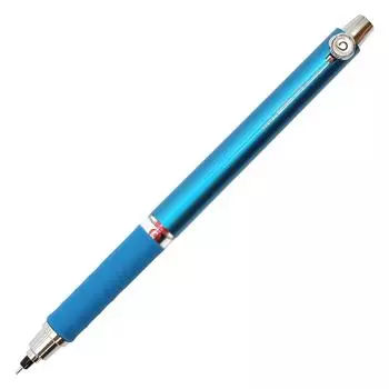 Mitsubishi Pencil Mechanical Pencil Kurutoga Rubber Grip Blue 0.5 M56561P.33 синий