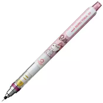 Mitsubishi Pencil Mechanical Pencil Uni Kurtoga Limited Edition Bell Pink M3650BL1P.BP розовый